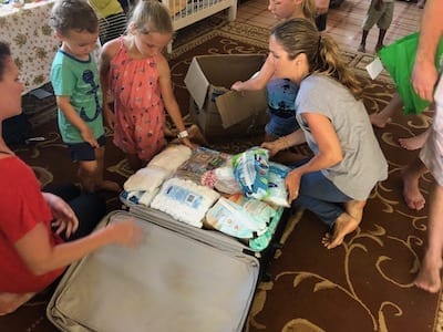 Delivering Supplies to Orphanage in Fiji
